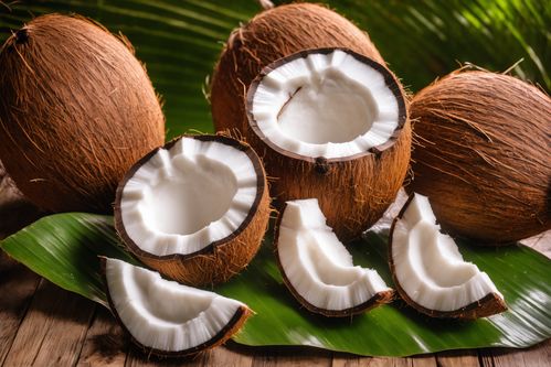 有機(jī)食物食品椰肉可口果實(shí)椰子攝影圖圖片 攝影圖 下載至來源處